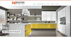Desktop Screenshot of mastrokitchenstudio.com